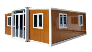 Double-wing folding room