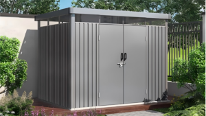 Stainless Steel Outdoor Storage Shed