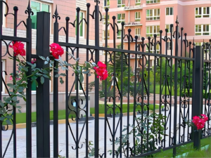 Zinc Steel Garden Fence