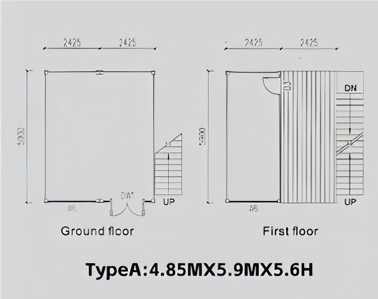 Modern Modular Office Container with Glass Facade - Image 3