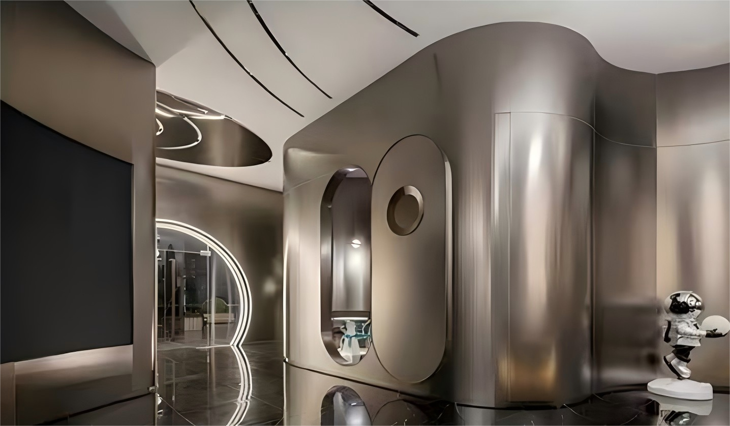 Bamboo Wood Fiber PVC Metal Panels for Premium Interior Wall Decoration - Image 4