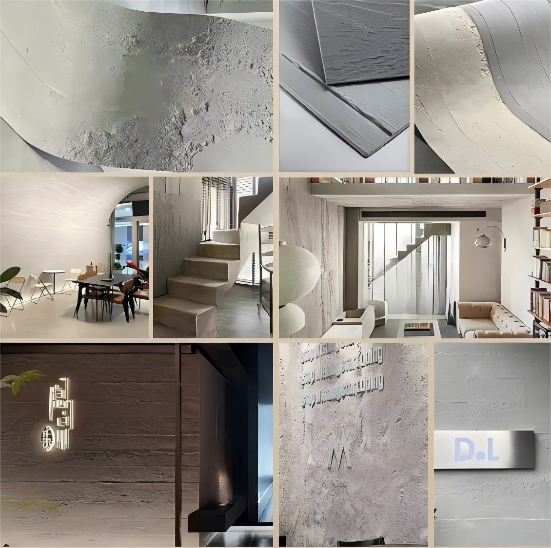 Cast Concrete Texture Flexible Stone Panels – Ultra-Thin Soft Ceramic for Exterior & Feature Walls - Image 5